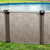 15'x 30' Oval Above Ground Swimming Pool - Epic Package - Featuring: Sand Filter, Pump System and A-Frame Ladder