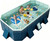 Non-Inflatable Kids' and Adults' Swimming Pool Hard Plastic Shell Dog Pool for Family Backyard Garden Outdoor Indoor, 113" L x 66" W x 20" H