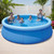 Inflatable Top Ring Swimming Pools for Adults Outdoor Easy to Set (± 12 ft X 36 in) Blue