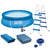 INTEX Easy Set Inflatable Swimming Pool Set: 15ft x 48in – with 1000 GPH Cartridge Filter Pump and Hydrotools Chlorine Dispenser