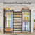 VIPEK S3 Heavy Duty Garment Rack Freestanding Clothes Rack Closet Storage Organizer Large Wardrobe with 8-Tier Shoe Rack