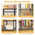 H50 Clothing Racks for Hanging Clothes, Freestanding Wardrobe Closet 89.8'' W x 15.8" D x 76.2" H, Max Load 1400 Lbs, Black