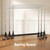 HOKEEPER Clothes Rack Z Rack Clothing Rack Commercial Garment Rack with Lockable Wheels Height Adjustable Coat Rack Heavy Duty Clothes Rack for Bedroom