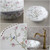  Blossoms Design Washbasin Bathroom Sink Set Antique Brass Water Mixer Tap Faucet W/ Pop Drain