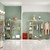TIEOU Modern Gold Clothes Racks Free-Standing, Gold Clothing Rack with Shelves for Boutiques