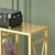 TIEOU Modern Gold Clothes Racks Free-Standing, Gold Clothing Rack with Shelves for Boutiques