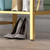 TIEOU Modern Gold Clothes Racks Free-Standing, Gold Clothing Rack with Shelves for Boutiques