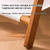 Clothing Rack, Double Rod Garment Storage Rack, Bamboo Foldable Clothes Rail