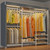 VIPEK V5LC Garment Rack Heavy Duty Covered with Dimmable LED Lights, 3000K Warm White, Portable
