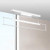 Ceiling Clothes Dryer Aluminium and Steel Electric Clothes Dryer with Remote Control,White, Clothes Rail Racks Intelligent Electric