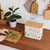 Metal Premium Recipe Box with Bamboo Grooved Lid