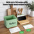 Metal Premium Recipe Box with Bamboo Grooved Lid