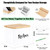 Metal Premium Recipe Box with Bamboo Grooved Lid