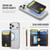 Usroom for Magsafe Wallet Magnetic RFID Blocking Card Holders