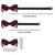 Metal Gold Bowtie, Pre Tied Mens Bow Tie Tuxedo Bowties Men for Prom Wedding Party
