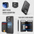 Usroom  for iPhone 16 Pro Max Wallet Case Compatible with Magsafe