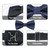Pre-Tied Bowtie Adjustable Black Mens Tie for Shirts Vests