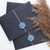 UNIQOOO 3D Bow Wax Seal Stickers - 50 Pcs Elegant Self-Adhesive Dusty