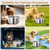 Dog Water Bowl No Spill, 4.5L/1.2Gal Large Capacity Stainless Steel