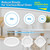 12Inch Bowl Covers for Sourdough Bread Proofing | Outdoor Picnics,BPA-Free Plastic