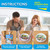 12Inch Bowl Covers for Sourdough Bread Proofing | Outdoor Picnics,BPA-Free Plastic