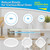 10Inch Bowl Covers for Sourdough Bread Proofing | Outdoor Picnics,BPA-Free Plastic,Elastic Stretch