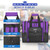 1 Ball Bowling Bag for Men, Durable Bowling Tote with Padded Holder & Ventilated