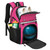Goloni Bowling Backpack,Single Ball Bowling Bag with Shoe Compartment