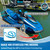 BowTether PWC Anchor and Dock Line - Shock Absorbing Elastic Bungee Rope Stretches 4 to 6 FT