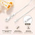 925 Sterling Silver Box Chain Necklace for Women Dainty, 1.0 mm Non Tarnish 14K Gold Necklace