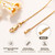 1.0 mm Non Tarnish 14K Gold Necklace for Women, Shiny & Sturdy Women's Necklace Chain