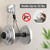 MOTAIPEAK Suction Cup Hooks for Shower
