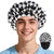 Years calm Shower Cap for Men Waterproof Reusable