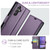 Tenifly for Samsung Galaxy A54 Case Wallet with RFID Blocking Card Holder