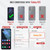 Tenifly for Samsung Galaxy A15 Case Wallet with RFID Blocking Card Holder