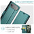 Tenifly for iPhone 17 Air Case Wallet with RFID Blocking Card Holder