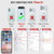 Tenifly for iPhone 17 Air Case Wallet with RFID Blocking Card Holder