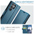 Tenifly for Samsung Galaxy S24 Ultra Case Wallet with RFID Blocking Card Holder