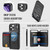 Usroom for  iPhone 17 Pro Max Wallet Case Compatible with Magsafe