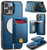 Usroom for  iPhone 16 Pro Wallet Case Compatible with Magsafe