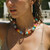 Joo&Rind Chunky Beaded Necklace for Women