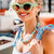 Joo&Rind Chunky Beaded Necklace for Women