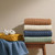 PHF 100% Cotton Waffle Blanket King Size for Bed
