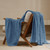 PHF 100% Cotton Waffle Throw Blanket for Couch