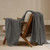PHF 100% Cotton Waffle Throw Blanket for Couch