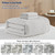 PHF Cotton Muslin Comforter Set King – 100% Cotton Cover
