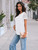 Spring Trendy Casual T-Shirts Cute Work Outfits Blouses