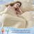PHF Cooling Comforter King Size Rayon from Bamboo, 60"x80", Sand