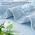 PHF Cooling Comforter King Size Rayon from Bamboo, 60"x80", Sky Blue