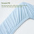 PHF 100% Rayon Derived from Bamboo Fitted Sheet Twin Size